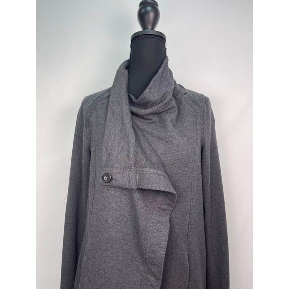 Lululemon Gray Wrap Cardigan Size 4 - Picture 2 of 9